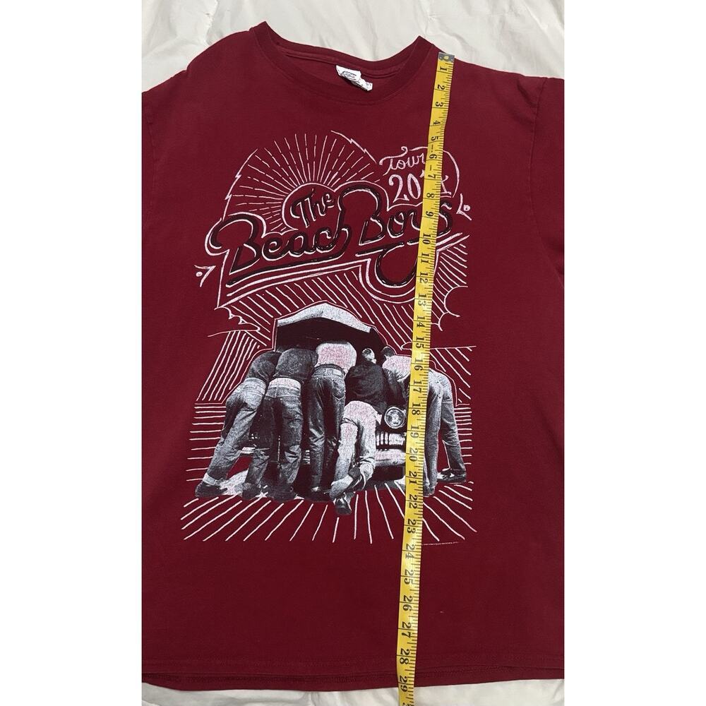 THE BEACH BOYS 2014 Tour Licensed Concert T-Shirt LARGE (NV) Preowned